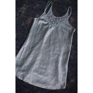 Secret Treasures green satin nightie